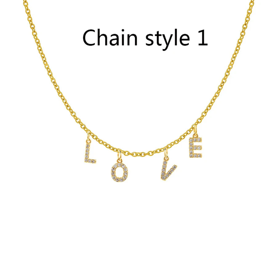 Personalized Multiple Names Necklace Stainless Steel Chain  Nameplates Pendants Fashion Party Gift