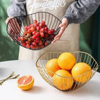 Wrought Iron Creative Fruit Basket - Serving Set | Sub Ka Mart Pakistan