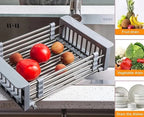 Expandable in Sink Kitchen Dish Drying Rack Over the Sink - Image 3 | Sub Ka Mart