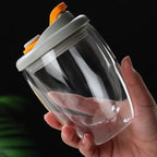 Dual Layer Travel Glass Mug with Lid - Image 3 | Sub Ka Mart