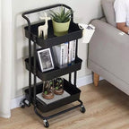 3 Tier Kitchen Trolley Rack (Plastic) - Image 2 | Sub Ka Mart
