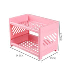 Multipurpose 2 Layer Plastic Rack - Image 2 | Sub Ka Mart