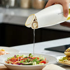 Transparent Glass Oil Bottle with Automatic Opening - Image 4 | Sub Ka Mart