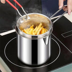 Stainless Steel Fry Pot - Cookware Item | Sub Ka Mart Pakistan