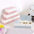 3 Grid Spices Storage Box with Spoon - Image 3 | Sub Ka Mart