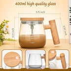 400ml Electric Mixing Cup, Automatic Portable Glass Cup Blender - Image 5 | Sub Ka Mart