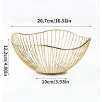 Wrought Iron Creative Fruit Basket - Image 8 | Sub Ka Mart