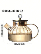 Borosilicate Glass Cooking Tea Pot - Image 8 | Sub Ka Mart