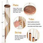 12 Tubes Wind Chimes Bells Decor Aluminium Tube - Image 4 | Sub Ka Mart
