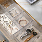Stackable Makeup Cosmetic Storage Box with Drawers - Image 5 | Sub Ka Mart