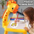 3 in 1 Kids Painting Drawing Activity Kit Projector Table - Art Supply | Sub Ka Mart Pakistan