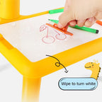 3 in 1 Kids Painting Drawing Activity Kit Projector Table - Image 4 | Sub Ka Mart