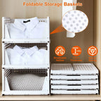 Foldable Storage Bin Stackable Drawer - Image 8 | Sub Ka Mart