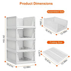 Foldable Storage Bin Stackable Drawer - Image 9 | Sub Ka Mart