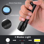 2 in 1 High Brightness Zoom Adjustable Torch Light - Image 3 | Sub Ka Mart