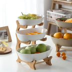 3 Tier Creative Fruit Platter - Serving Set | Sub Ka Mart Pakistan