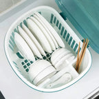 Kitchen Dish Rack with Lid - Image 6 | Sub Ka Mart
