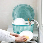 Kitchen Dish Rack with Lid - Image 7 | Sub Ka Mart