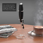 Wireless Electric Coffee and Egg Beater with Stand - Image 2 | Sub Ka Mart