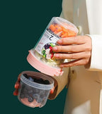 Double Layer Breakfast Fresh-Salad Container - Image 2 | Sub Ka Mart