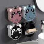 Wall Mounted Sink Soap Dish - Punch Free Bathroom Holder - Soap Dish and Dispenser | Sub Ka Mart Pakistan