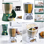4Part Rotating Cereal Dispenser - Spice Box and Jar | Sub Ka Mart Pakistan