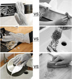 Silver Dishwashing Gloves - Image 3 | Sub Ka Mart