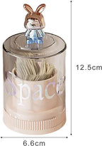Luxury Rabbit Cotton Bud & Toothpick Box - Image 4 | Sub Ka Mart