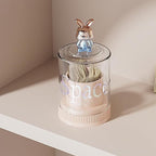Luxury Rabbit Cotton Bud & Toothpick Box - Image 2 | Sub Ka Mart