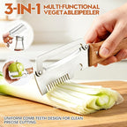 Premium Quality Vegetable Peeler & Cutter - Stainless Steel - Image 5 | Sub Ka Mart