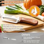 Premium Quality Vegetable Peeler & Cutter - Stainless Steel - Image 6 | Sub Ka Mart