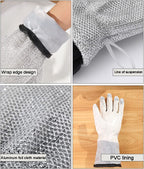 Silver Dishwashing Gloves - Image 4 | Sub Ka Mart