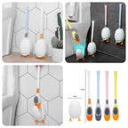 Duck Toilet Brush with Stickon - Bath Accessory | Sub Ka Mart Pakistan