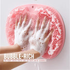 Wall Stick Suction Silicone Bathroom Scrubber - Image 4 | Sub Ka Mart