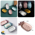 Pineapple Shape Soap Dish - Soap Dish and Dispenser | Sub Ka Mart Pakistan