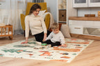Large Reversible Baby Crawling Foam Play Mat 5 x 6 Feet - Image 8 | Sub Ka Mart