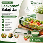Fresh Vault Luxe Leakproof Salad Jar - Image 2 | Sub Ka Mart