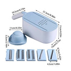 Ecoco Multifunctional Vegetable Grater - Image 4 | Sub Ka Mart