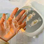 Acrylic Candy Shape Jewelry Organizer (Pack of 5) - Image 5 | Sub Ka Mart