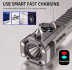 High Power LED Torch - with Emergency Mobile Charger - Image 2 | Sub Ka Mart