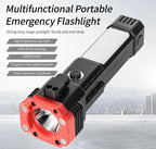 High Power LED Torch - with Emergency Mobile Charger - Image 3 | Sub Ka Mart