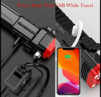 High Power LED Torch - with Emergency Mobile Charger - Image 4 | Sub Ka Mart