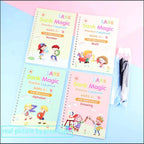 Kids Magic Practice Book (4 Books + 1 Pen + 1 Grip + 8 Refill) - Image 11 | Sub Ka Mart