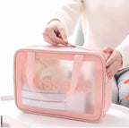Double Layer Waterproof Travel Cosmetic Washbag Organizer - Image 3 | Sub Ka Mart