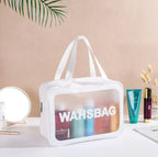 Double Layer Waterproof Travel Cosmetic Washbag Organizer - Image 6 | Sub Ka Mart