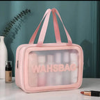 Double Layer Waterproof Travel Cosmetic Washbag Organizer - Image 8 | Sub Ka Mart