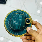 Stylish Mini Cup & Saucers - Image 3 | Sub Ka Mart