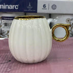 6 Pcs Mini Porcelain Cups (White) - Glass and Mug | Sub Ka Mart Pakistan