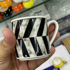 6 Pcs Mini Porcelain Cup - Glass and Mug | Sub Ka Mart Pakistan