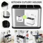 Silver Surface Cutlery Utensil Drainer - Image 5 | Sub Ka Mart